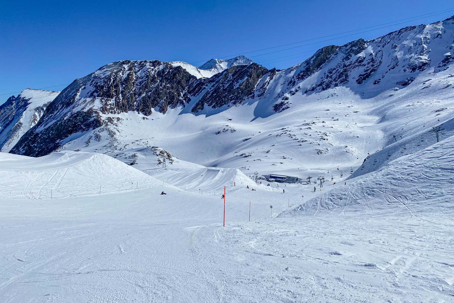 Skifahren im Mai in Österreich auf dem Kitzsteinhorn